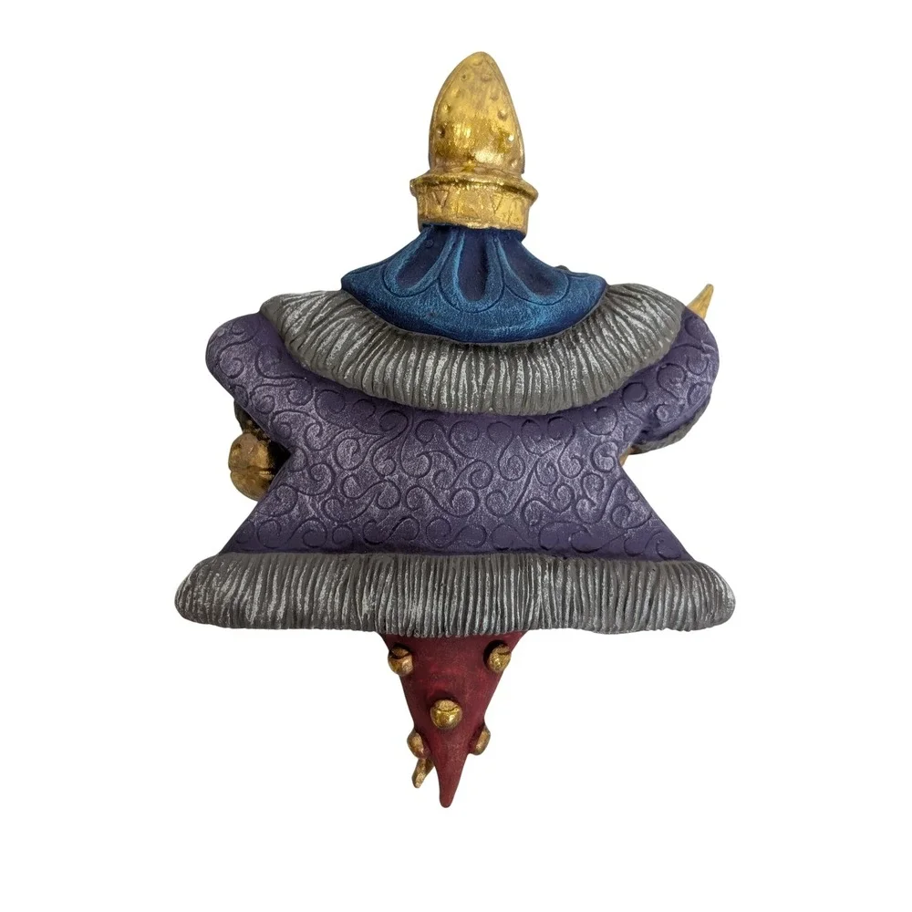 Vintage Dept 56 We Three Kings Whimsical Wise Men Christmas Ornaments Set of 3